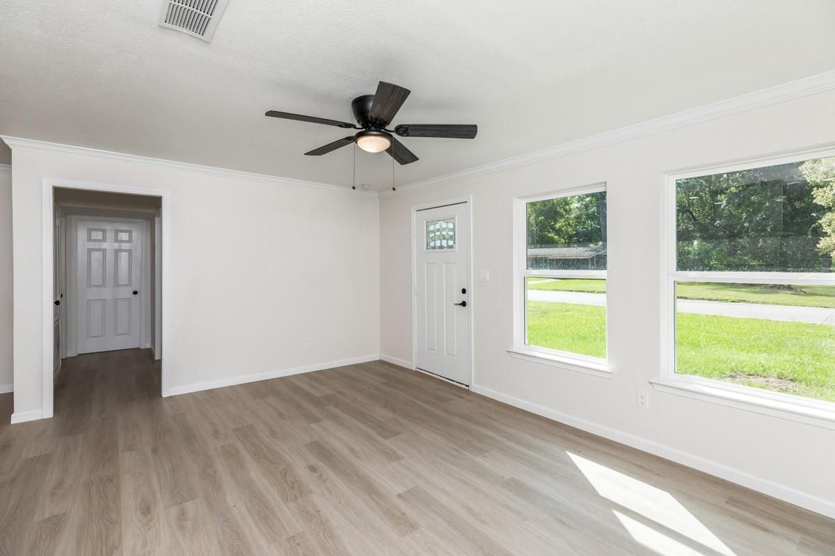 Empty room, Interior, Wood Texture Flooring