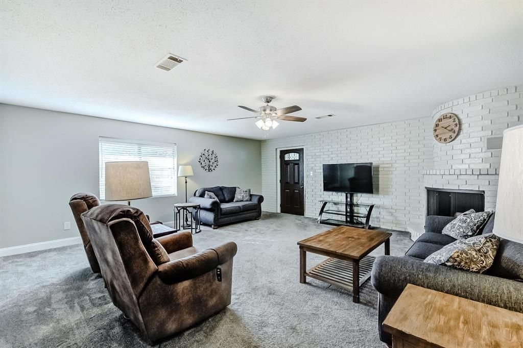 Interior, Living room, Stone Walls