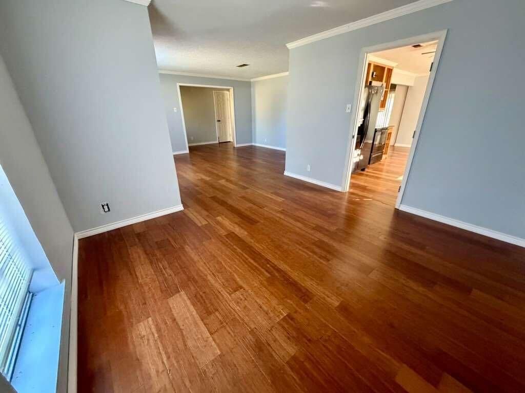 Empty room, Interior, Wood Texture Flooring