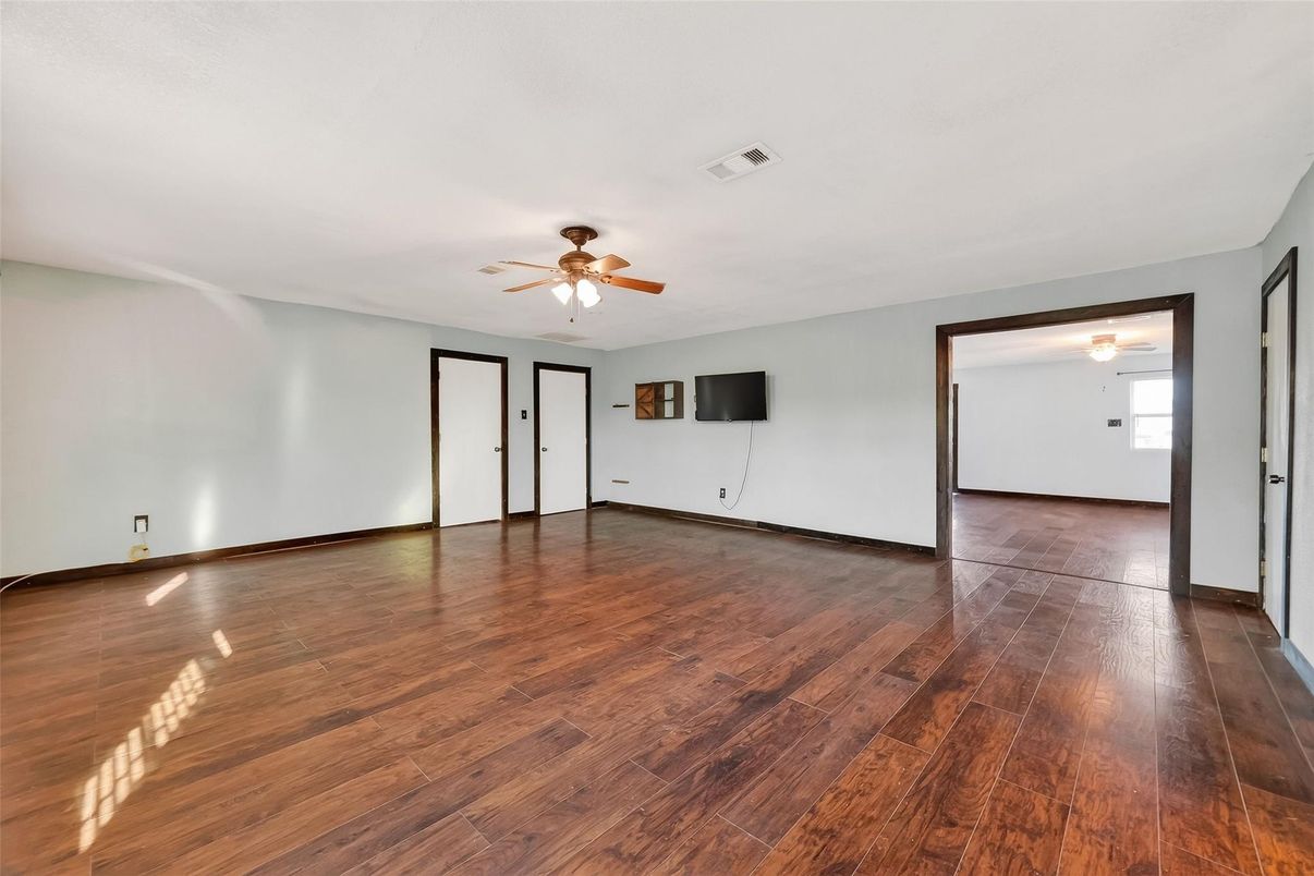 Empty room, Interior, Wood Texture Flooring
