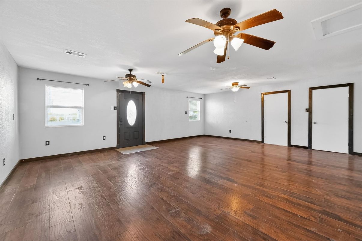 Empty room, Interior, Wood Texture Flooring