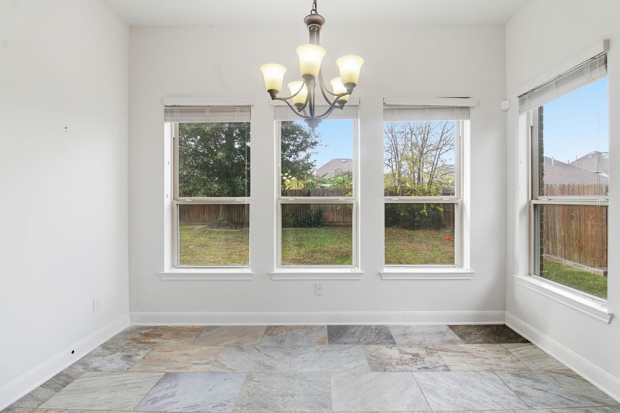 Chandelier, Empty room, Interior