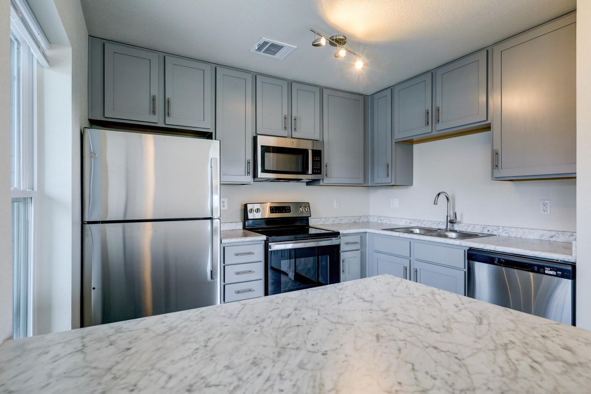 Interior, Kitchen, Stainless Steel Appliances