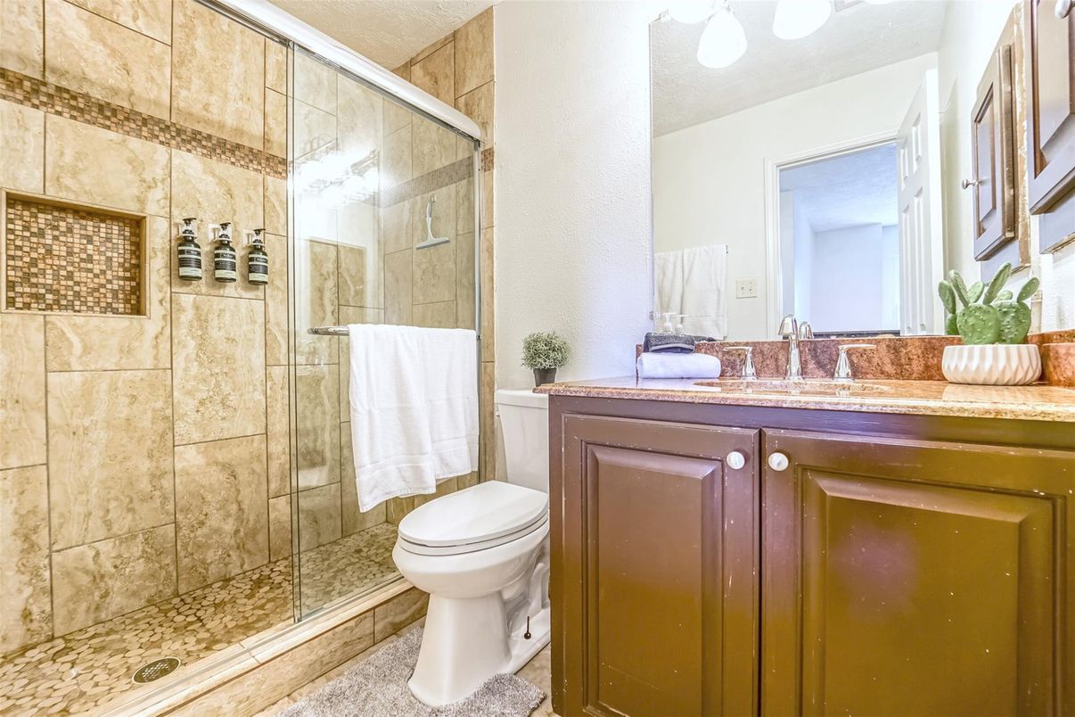 Bathroom, Glass Shower, Interior