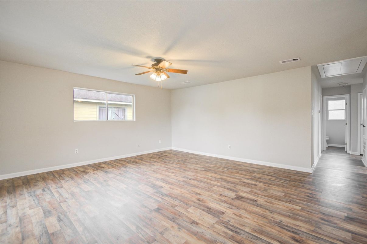 Empty room, Interior, Wood Texture Flooring