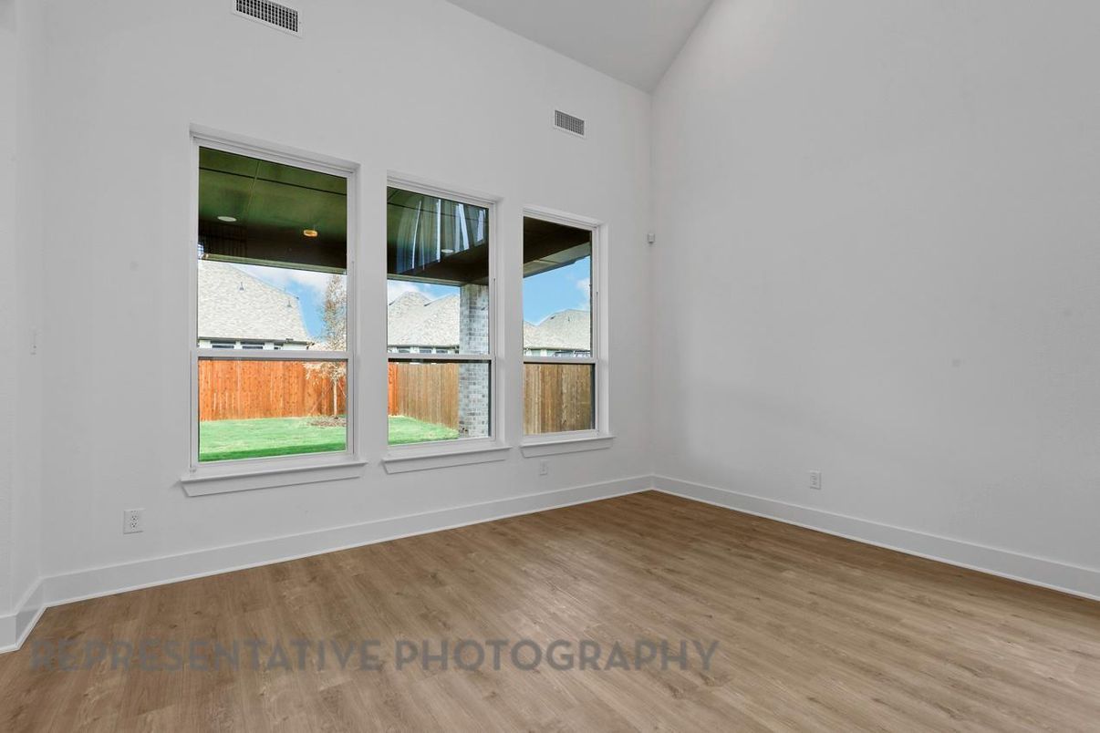 Empty room, Interior, Wood Texture Flooring