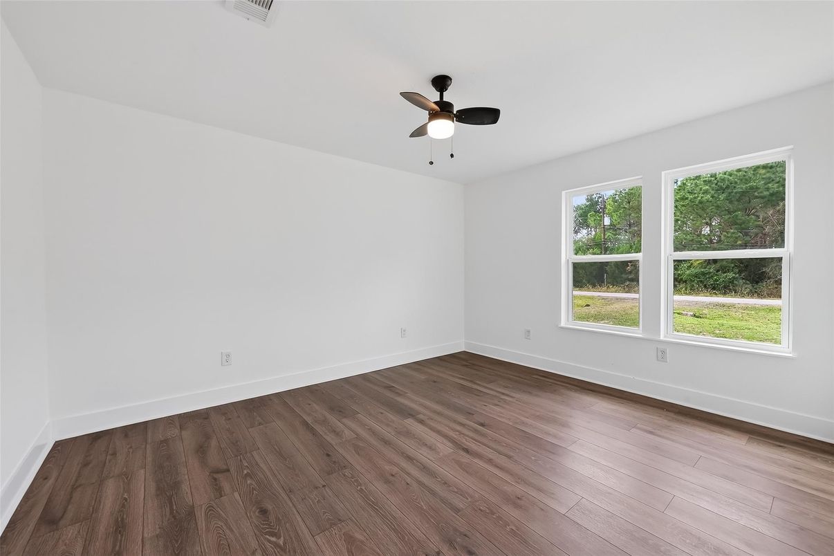 Empty room, Interior, Wood Texture Flooring
