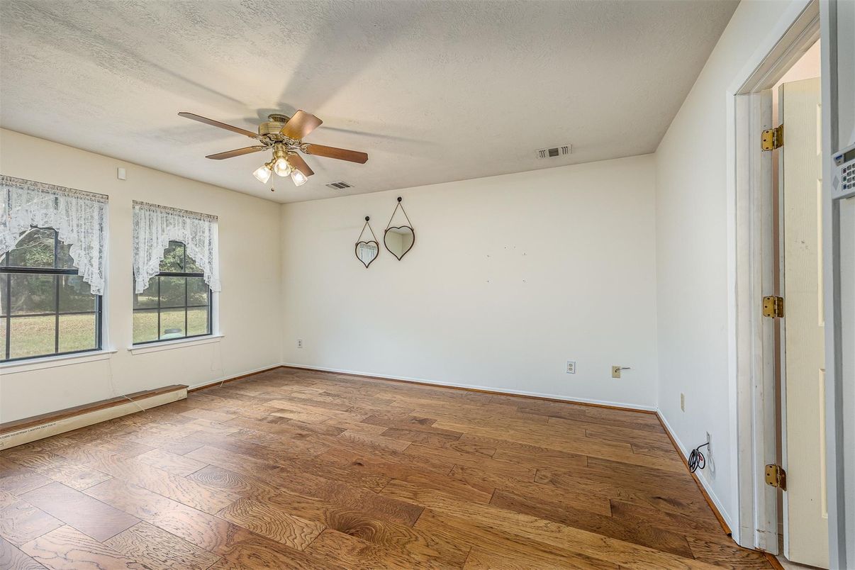 Empty room, Interior, Wood Texture Flooring