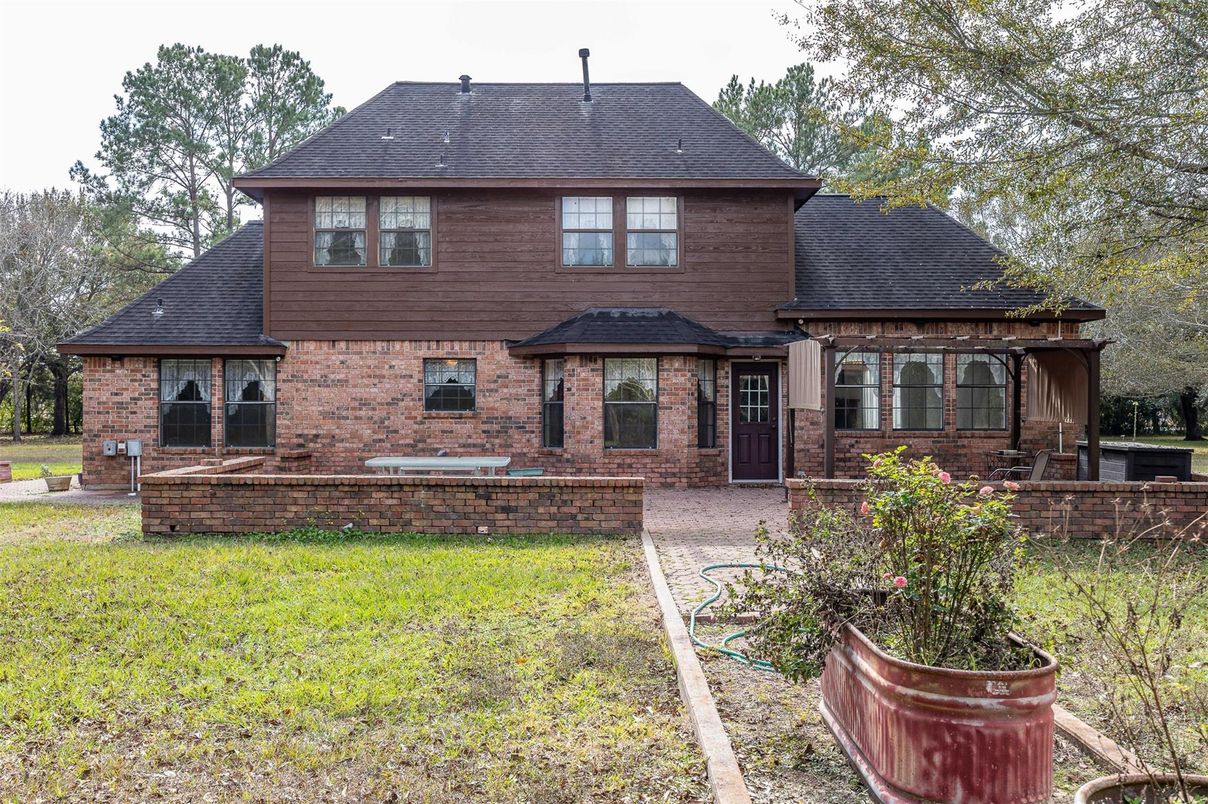 Exterior, Facade, Brick Facade, French Provincial