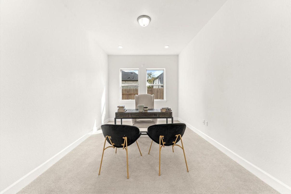 Dining room, Interior, Recessed Lighting