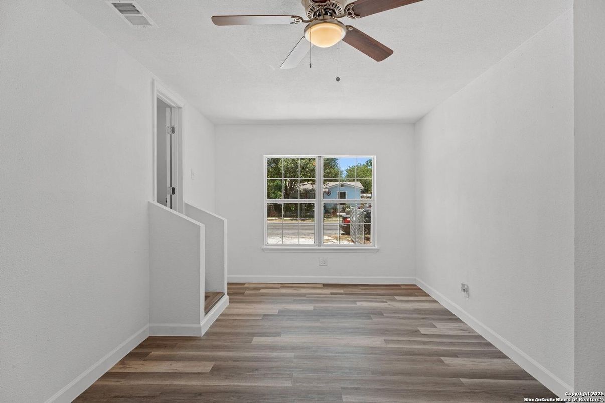 Empty room, Interior, Wood Texture Flooring