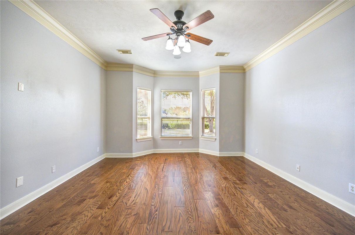 Empty room, Interior, Wood Texture Flooring