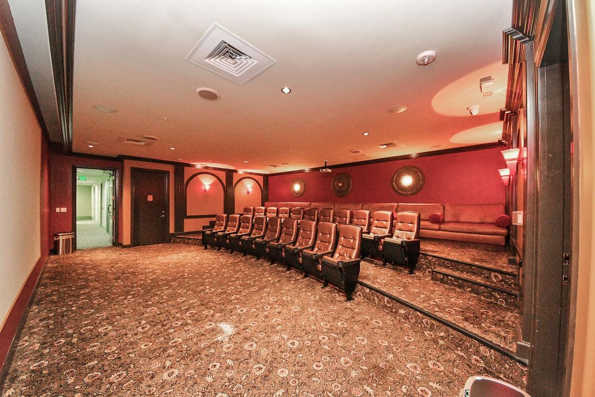 Interior, Recessed Lighting, Theatre Room