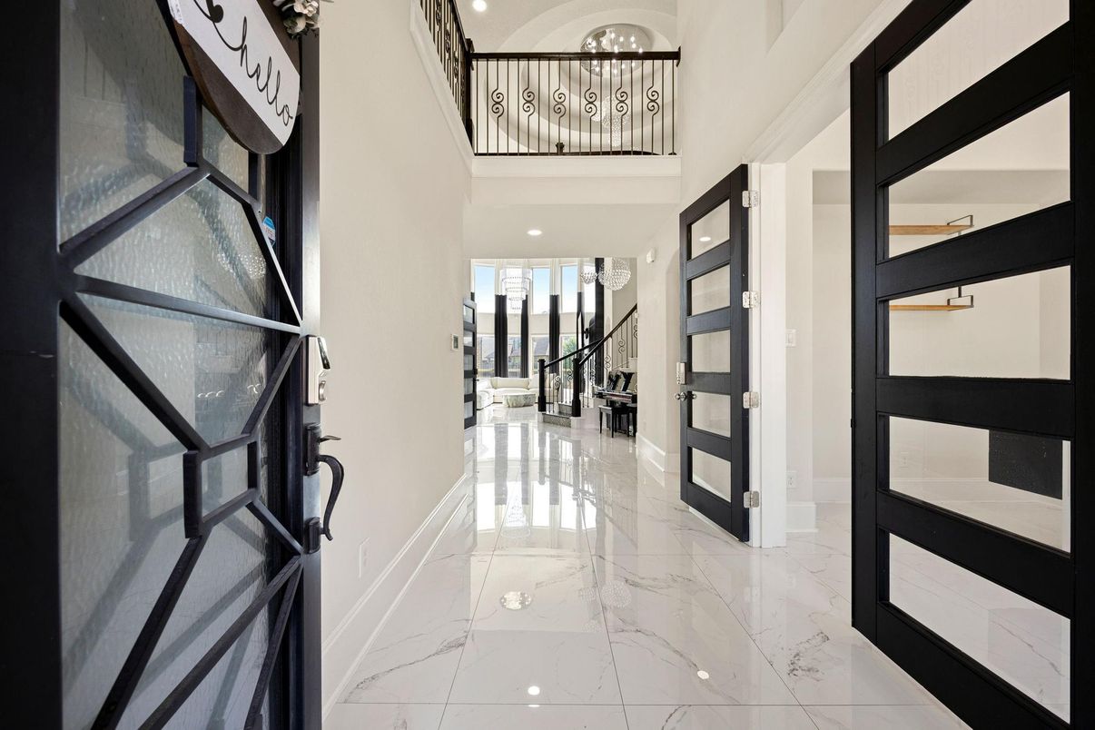 Interior, Marble, Recessed Lighting