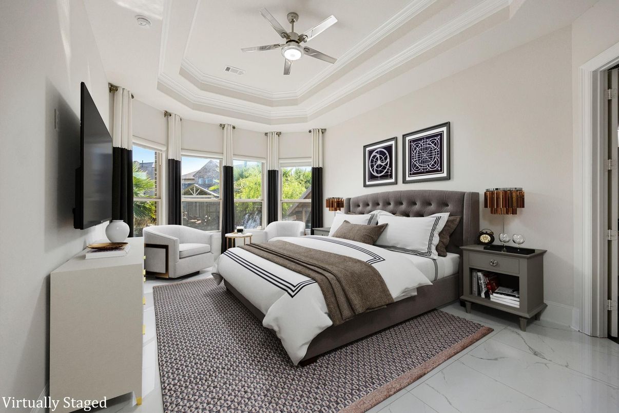 Bedroom, Interior, Marble