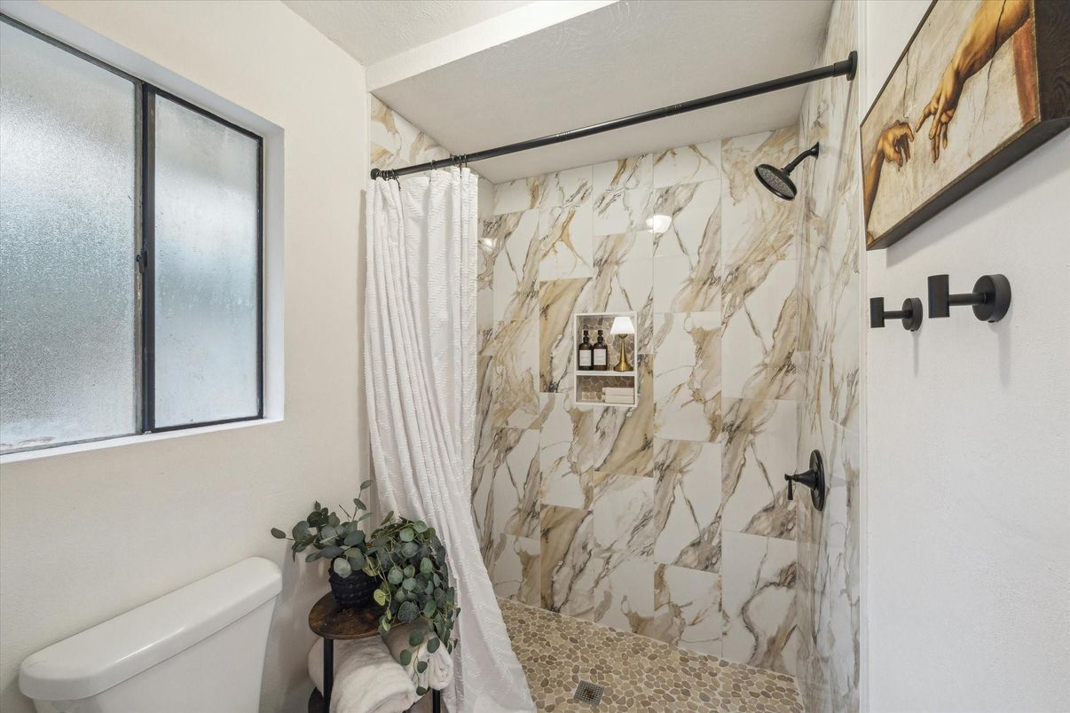 Bathroom, Interior, Marble Walls