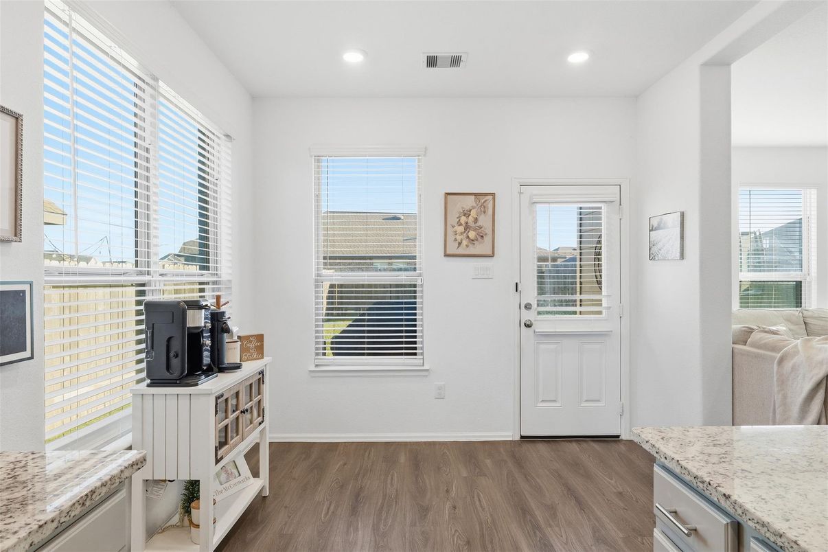 Interior, Recessed Lighting, Wood Texture Flooring