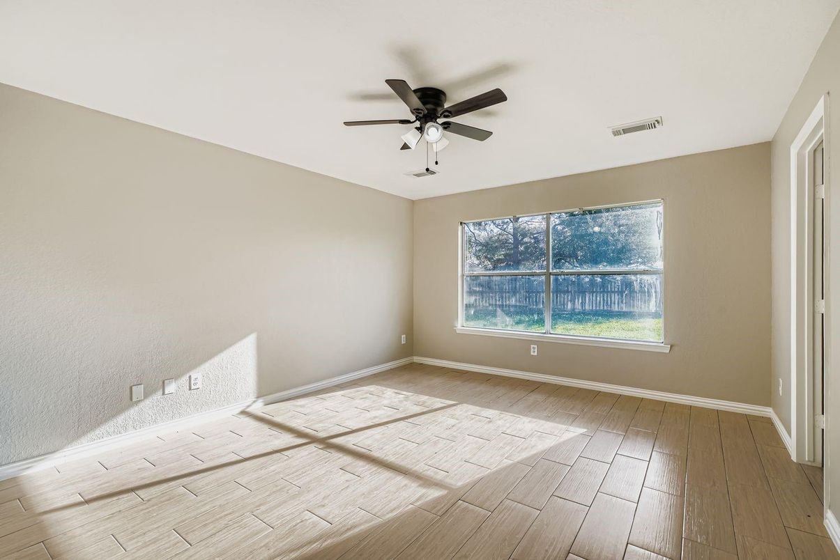Empty room, Interior, Wood Texture Flooring
