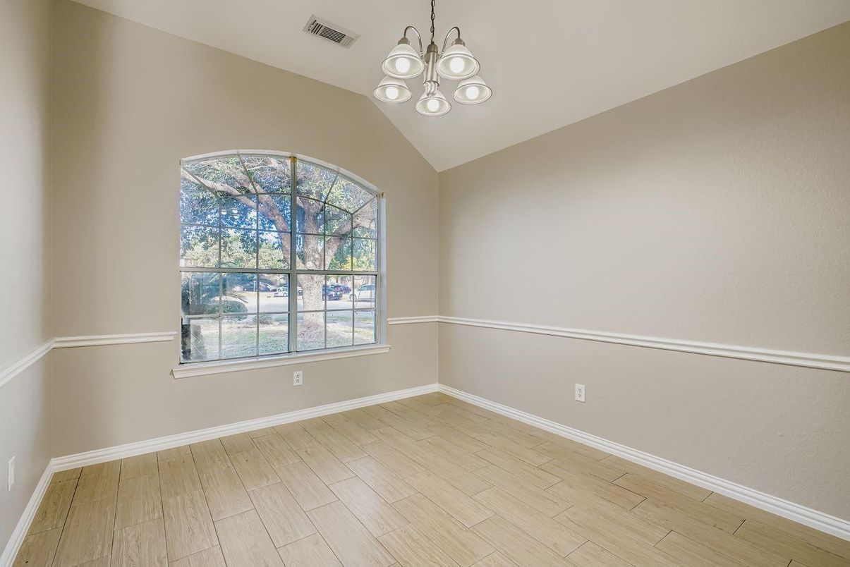Chandelier, Empty room, Interior, Wood Texture Flooring