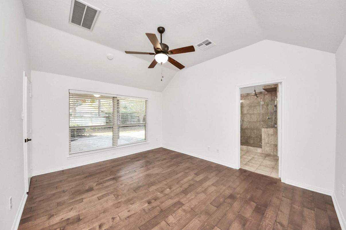 Bathroom, Empty room, Interior, Wood Texture Flooring