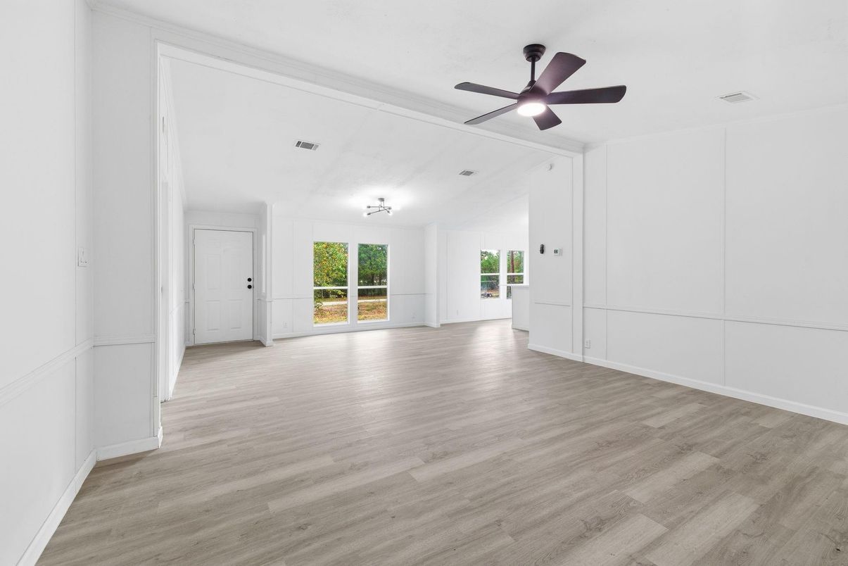 Empty room, Interior, Wood Texture Flooring