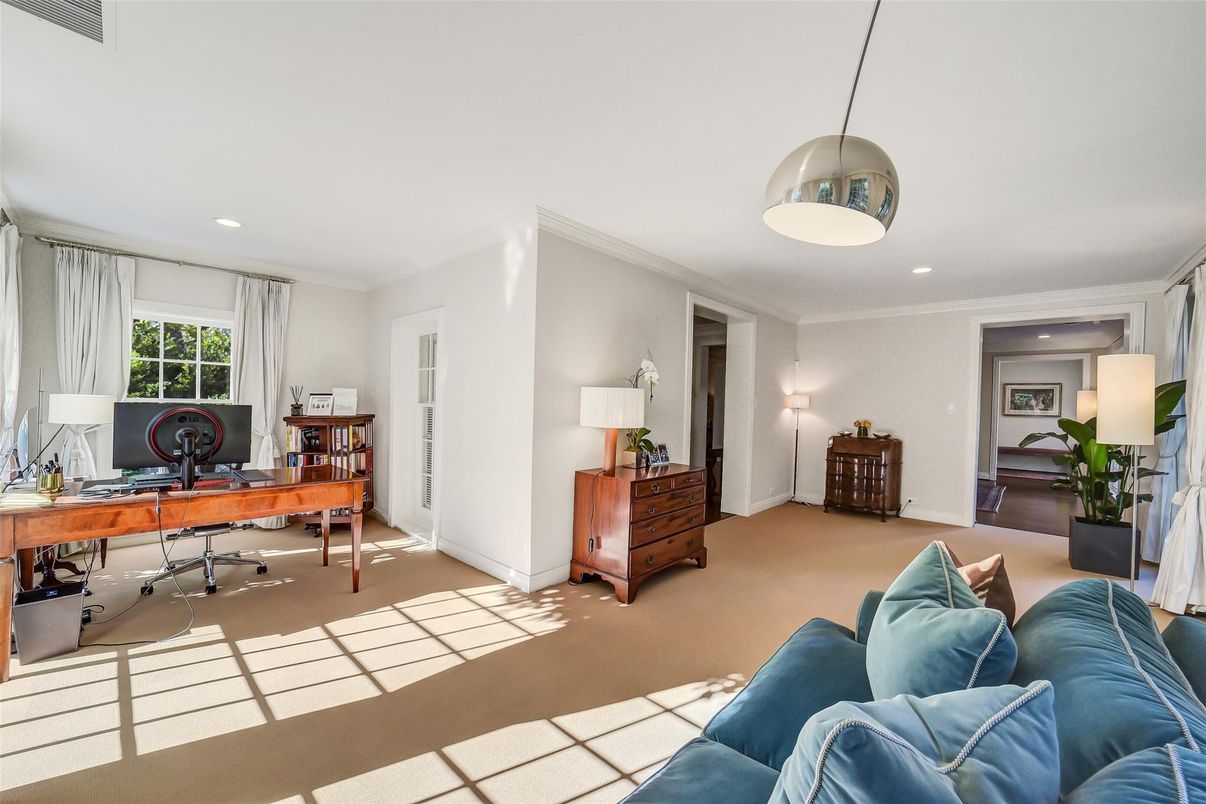 Home Office, Interior, Recessed Lighting