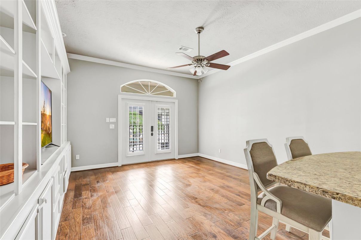 Dining room, Interior, Wood Texture Flooring