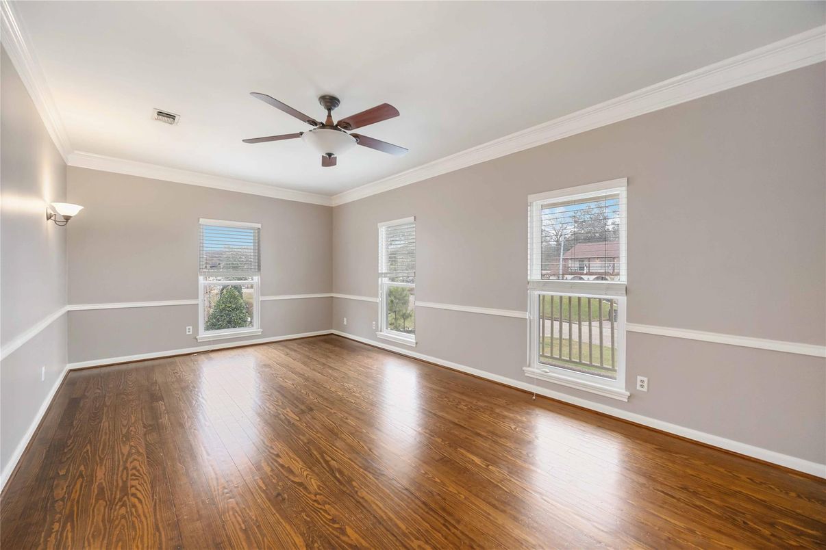 Empty room, Interior, Wood Texture Flooring