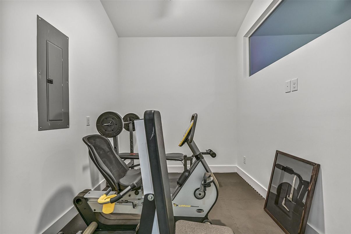 Fitness Equipment, Gym, Interior