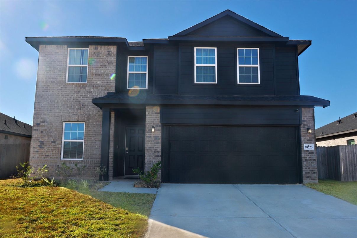 Attached, Exterior, Facade, Brick Facade, Brick Traditional