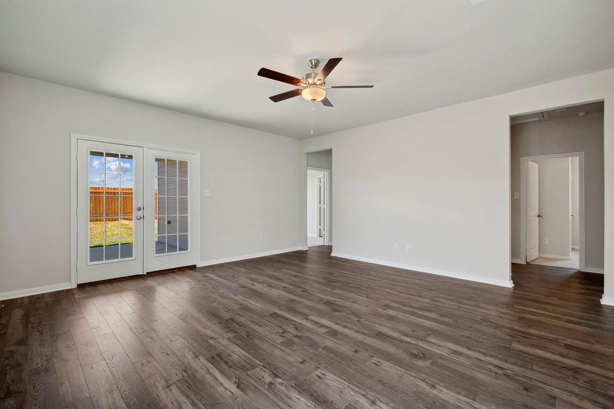 Empty room, Interior, Wood Texture Flooring