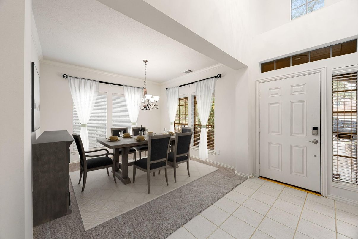 Chandelier, Dining room, Interior