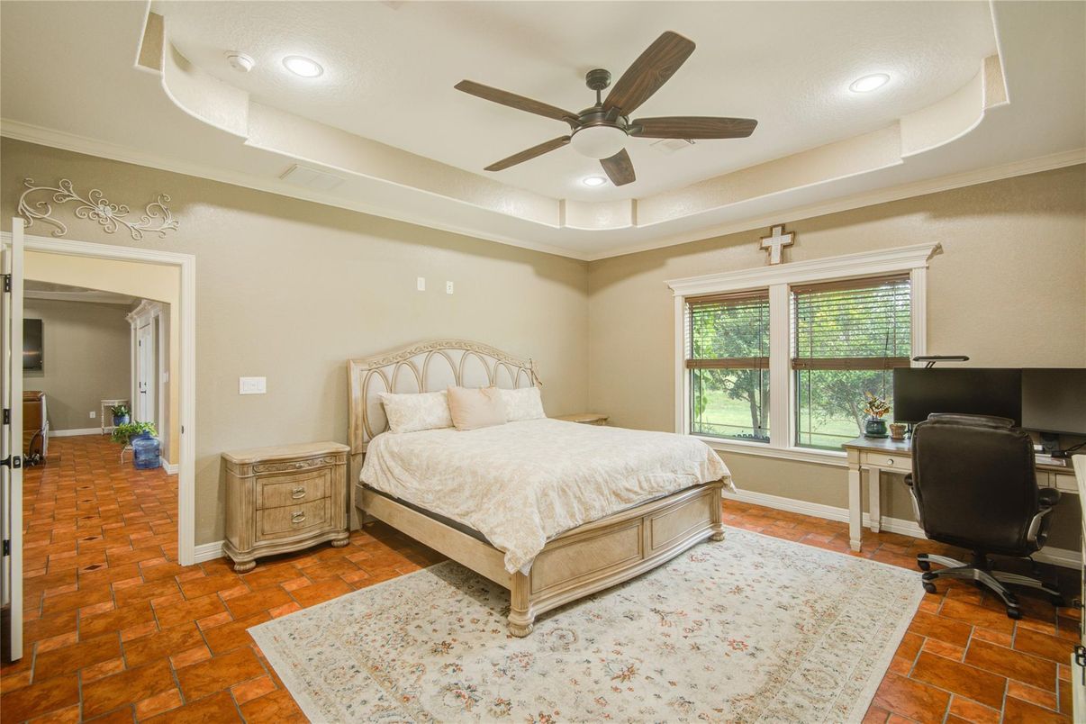 Bedroom, Home Office, Interior, Recessed Lighting