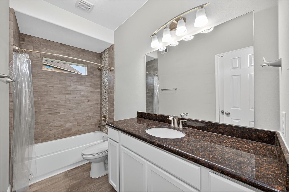 Bathroom, Interior, Wood Texture Flooring