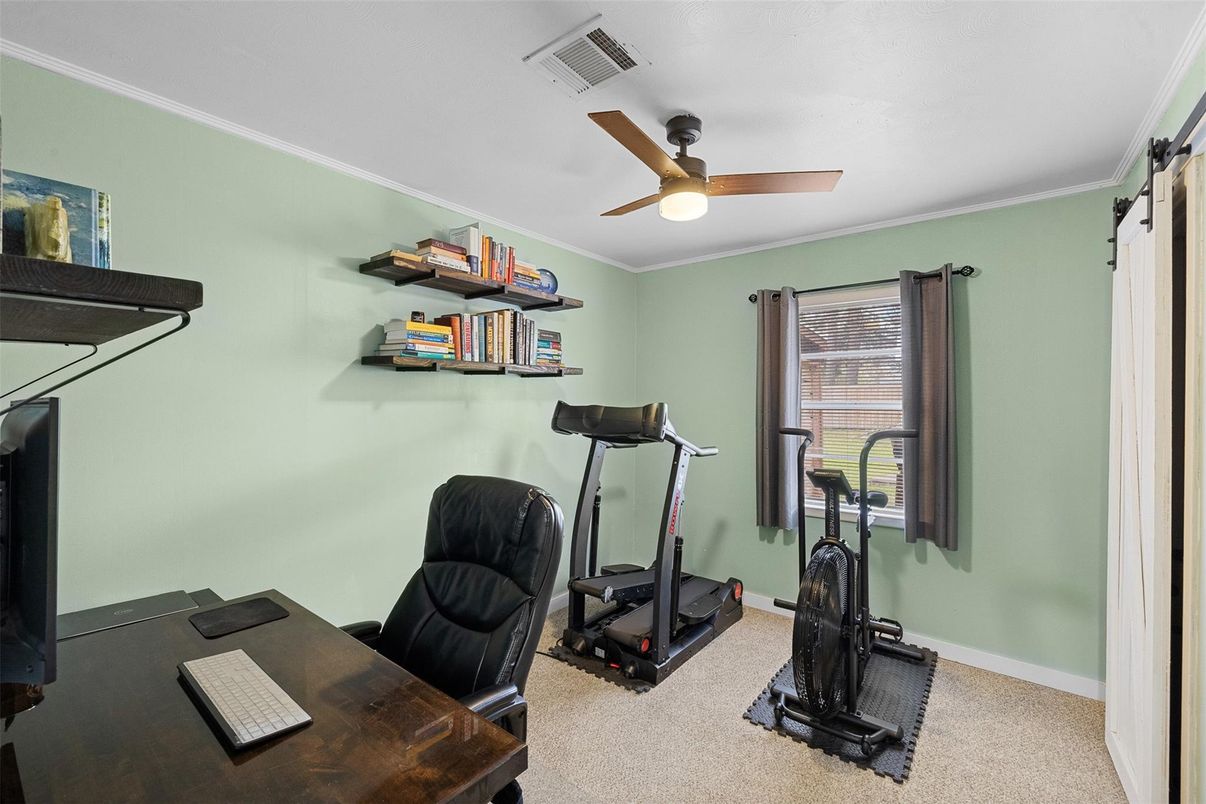 Fitness Equipment, Home Office, Interior