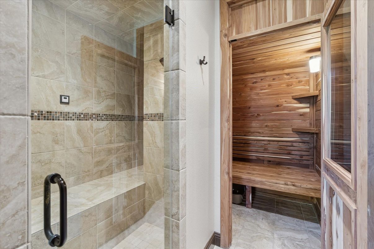Bathroom, Interior, Sauna Room