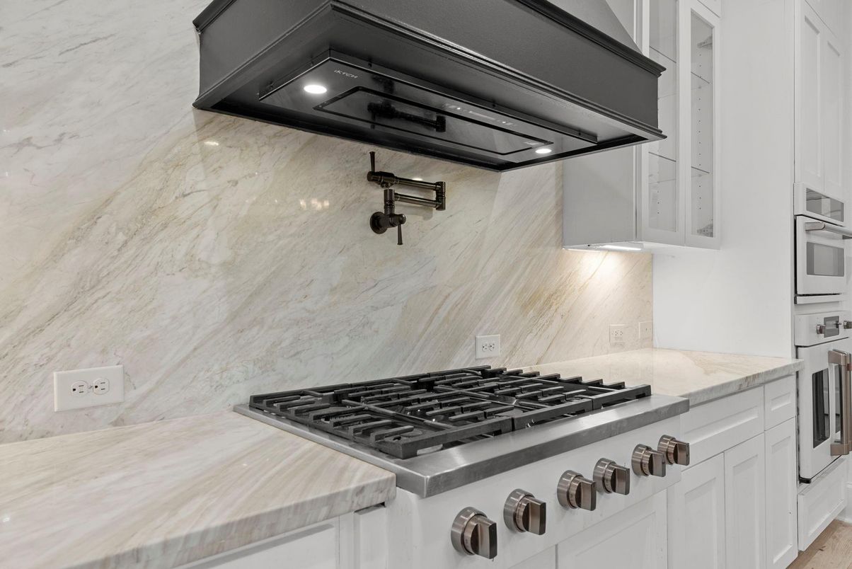 Interior, Kitchen, Marble Walls