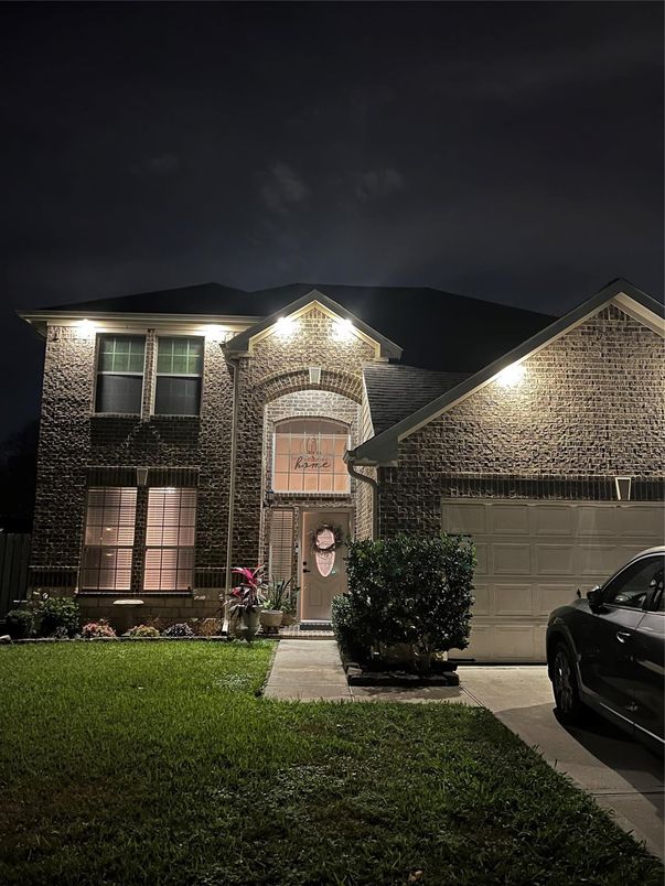 Attached, Exterior, Facade, Brick Facade, Brick Traditional