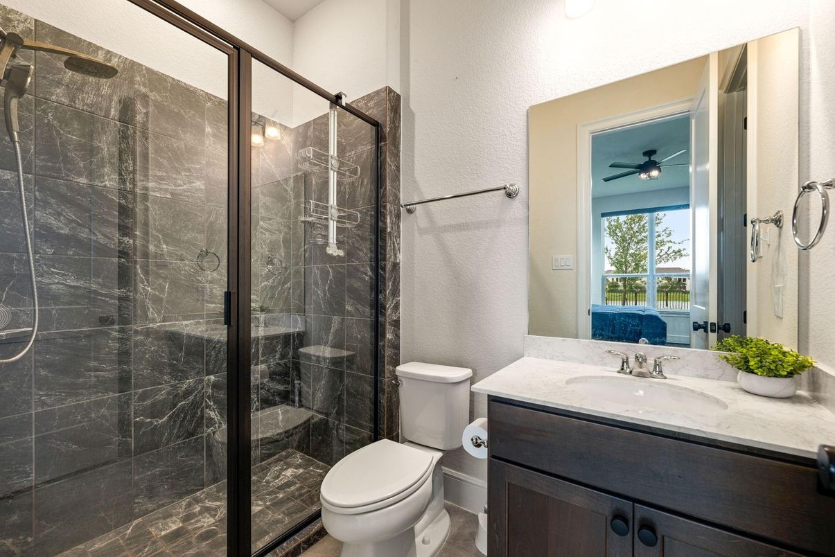 Bathroom, Glass Shower, Interior
