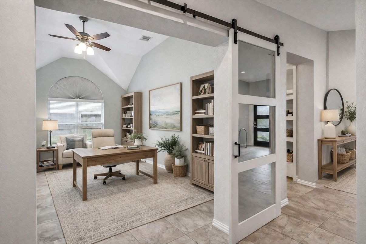 Home Office, Interior