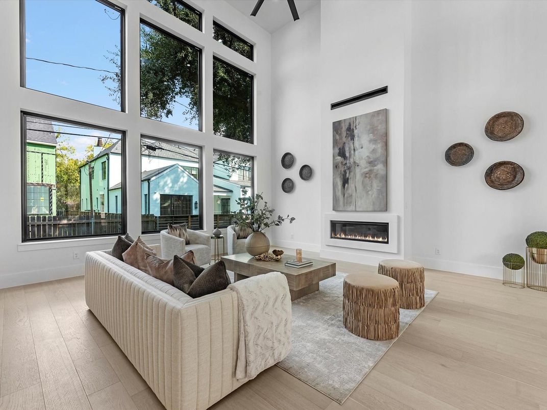 Fireplace, Interior, Living room, Wood Texture Flooring