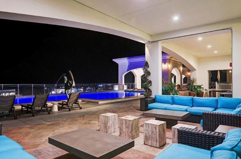 Exterior, Pool, Recessed Lighting