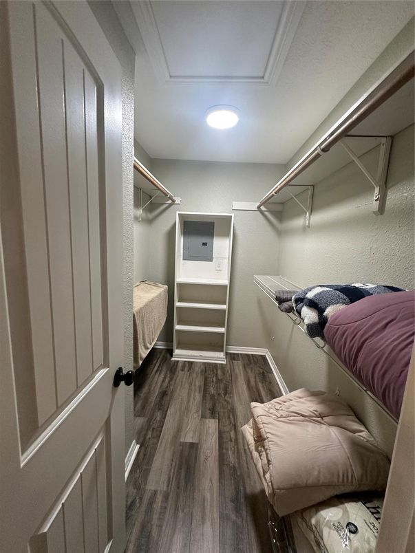 Interior, Recessed Lighting, Walk-in Closets, Wood Texture Flooring