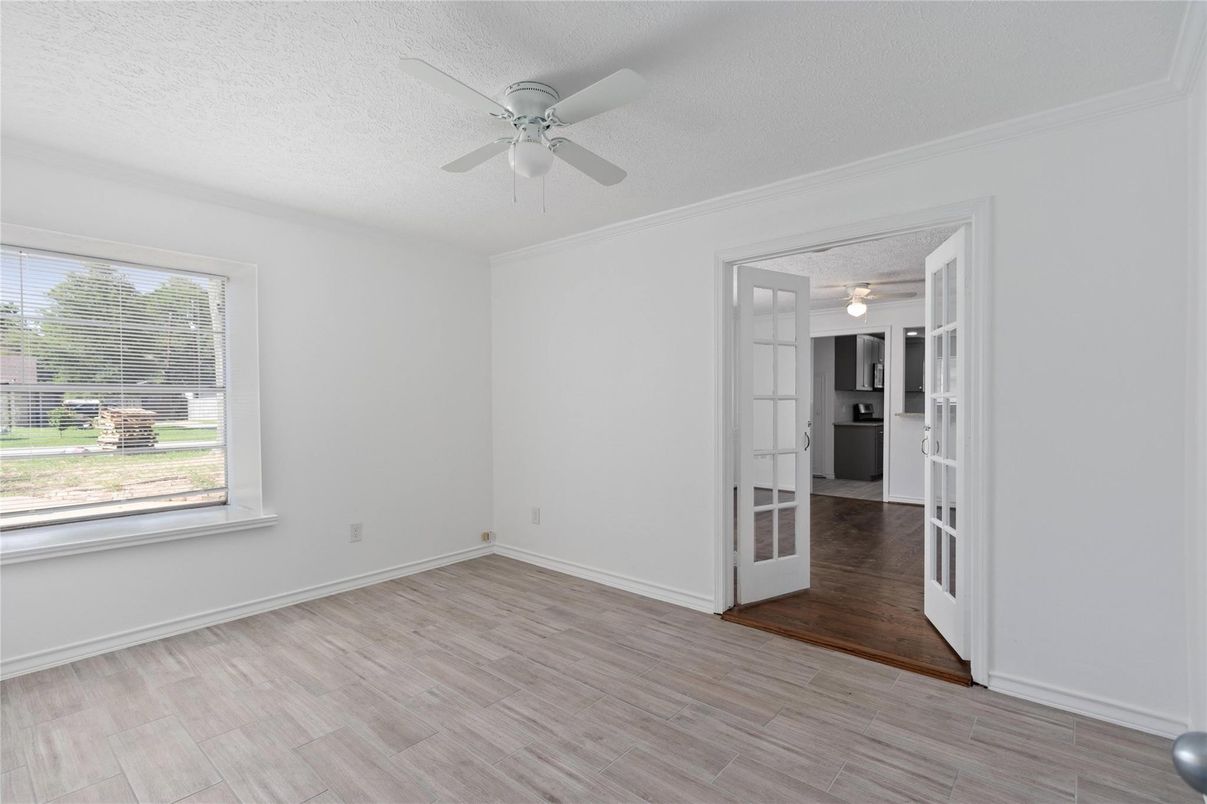 Empty room, Interior, Kitchen, Wood Texture Flooring
