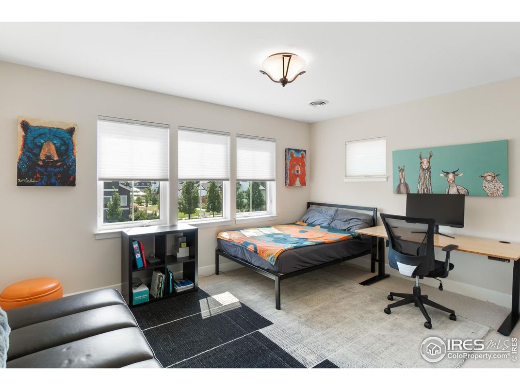 Bedroom, Home Office, Interior