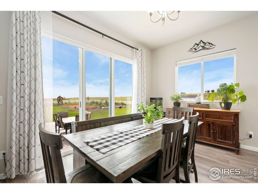 Dining room, Interior, Wood Texture Flooring