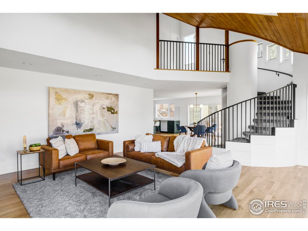 Dining room, Interior, Living room, Pendant Lights, Wood Texture Flooring