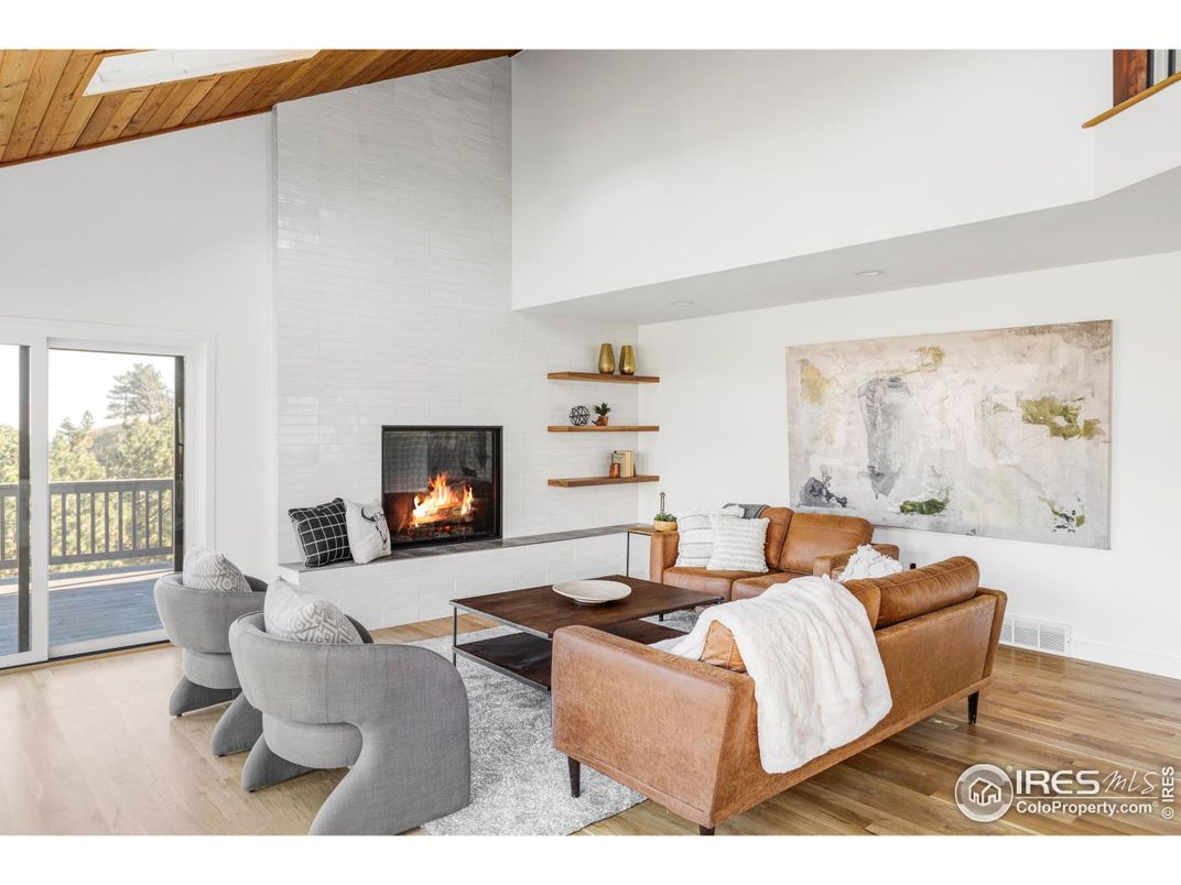 Fireplace, Interior, Living room, Wood Texture Flooring