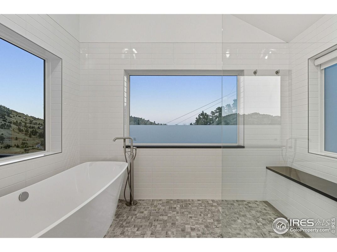 Bathroom, Free Standing Baths, Glass Shower, Interior