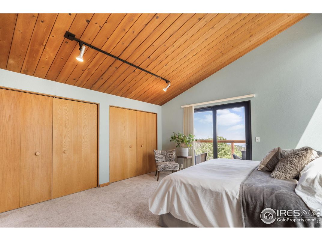Bedroom, Interior, Wooden Ceilings